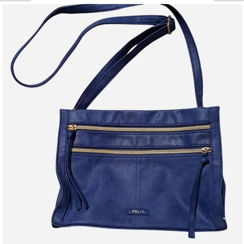 Relic Crossbody Bag with Zipper Accents